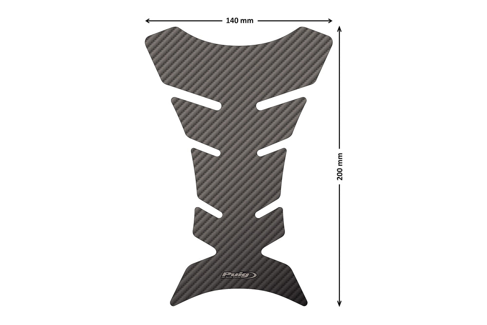 Puig 4051C front packaging showing pad and finish, protects paint