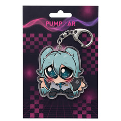 PUMP CAR front view of singer charm shows vibrant art and adds personality