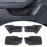 PUOENI front door tray full-cover view showing clean fit and added storage