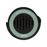 Pura Linens & Surf front packaging showing refill benefits