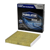 Purolator front packaging showing PBC35519 and OEM fit benefits