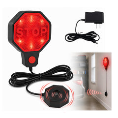 Purthog front panel LED display showing red yellow green for clear stopping