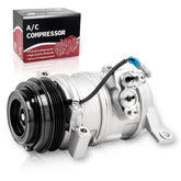 PYHAUTO compressor front view showing ports and clean OEM-style finish for reliable fit