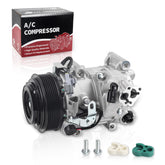 PYHAUTO compressor front view showing compact OEM fit and easy swap