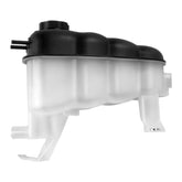 PYHAUTO front view of reservoir tank showing OEM fit and easy replacement