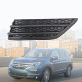 Qagea front view passenger side fog cover showing restored bumper look
