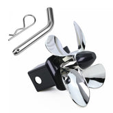 Qagea front view propeller cover showing fit and protective benefit