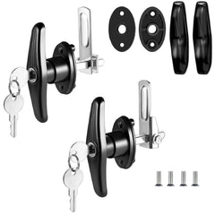 QANVEE front view of T-handle set showing complete kit and benefit of ready installation
