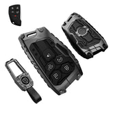 QBUC front view metal key case showing durable protection and premium look
