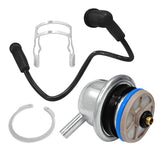 QFISH front view pressure regulator showing fitment and secure design benefit