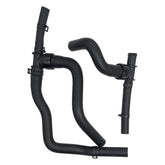 QFISH heater hose front assembly showing full fit and correct routing benefit