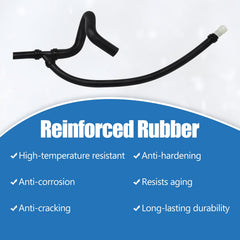 QFISH rubber hose texture highlighting wear-resistant construction