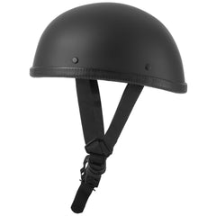 QICHAO helmet front view showing classic retro look and DOT compliance benefit