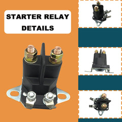 QINLANAP detailed starter solenoid relay image illustrating reliable starting-circuit replacement