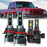 QIPEIZSP front packaging showing 4-pack LED kit and fitment benefits