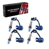 QIYBONE front packaging showing four O2 sensors and part numbers, ensuring correct purchase