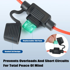 QKJCE DC plug waterproof seal detail, prevents water ingress for weatherproof performance