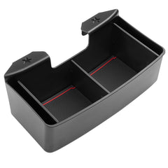 Qlhshop top view with three dividers demonstrating organized sorting