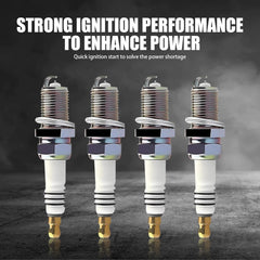 QODOLSI close-up of iridium electrode detail highlighting durability and consistent spark