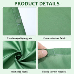 QOUBAI panel surface texture close-up highlighting durable, easy-to-clean material