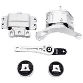 QRYIPPDM front view of all five mounts showing full kit and fitment benefits