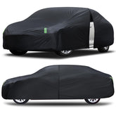 Qualencey full cover front view showing complete exterior protection