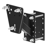 Qualward front view of mounted bracket showing sturdy hold and secure fit