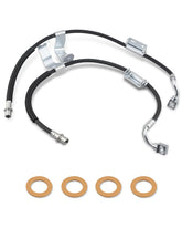 Quaneguzy front hose packaging view showing product fit and benefits