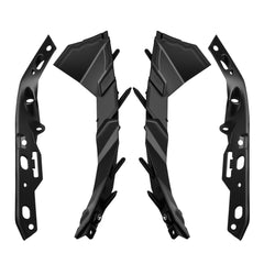 Quealzara front bumper brackets packaged, showing complete four-piece kit and secure fit