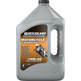 Quicksilver front label showing product and gallon size for easy identification