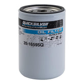 Quicksilver 16595Q front view showing label and threading for correct fit