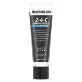 Quicksilver 2-4-C tube front view showing label and easy squeeze application benefit