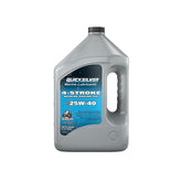 Quicksilver one-gallon bottle front label showing product name and specs, easy identification benefit