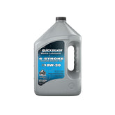 Quicksilver front view of one-gallon jug showing label and product benefit