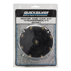 Quicksilver gasket and rotor laid flat to show sealing design and correct alignment