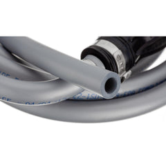 Quicksilver fuel line installed on outboard demonstrating correct routing and fit