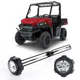 QUICKWOLF gas cap front view showing secure seal and quick fuel indication