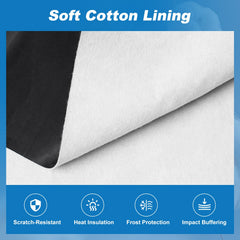 QUNSUNUS textured 420D Oxford fabric demonstrating durable weather resistance