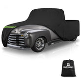 QUNSUNUS front view on Chevy 3100 showing full fit and weather protection