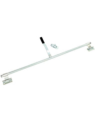QWORK cambar zinc-plated finish detail resisting corrosion on exposed metal