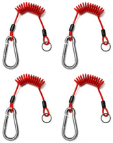 QWORK front packaging showing four coiled breakaway cables for easy identification and reliability