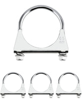 QWORK front view of 4-pack clamps showing compact, durable design and quick replacement benefit