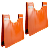QWORK front view of two dampers showing durable construction and included pack benefit