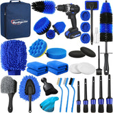 Qydipclin packed kit showing all 34 pieces for fast organized cleaning