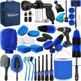 Qydipclin packed kit showing all 42 pieces for complete car care
