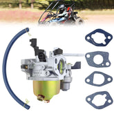 QYMOTO carburetor front view showing mounting pattern and fitment benefit