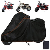 QYMOTO front view showing full cover fit and vehicle protection