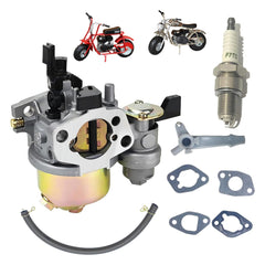 QYMOTO P19 front view carburetor showing mounting flange for easier replacement