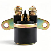 QYMOTO starter solenoid front view showing rugged housing and reliable fit