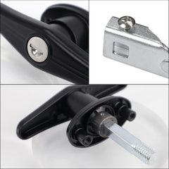 QZATTCAEN cam detail showing adjustable direction for correct latch engagement